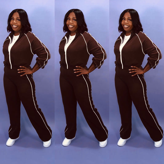 Mocha Luxe Track Set