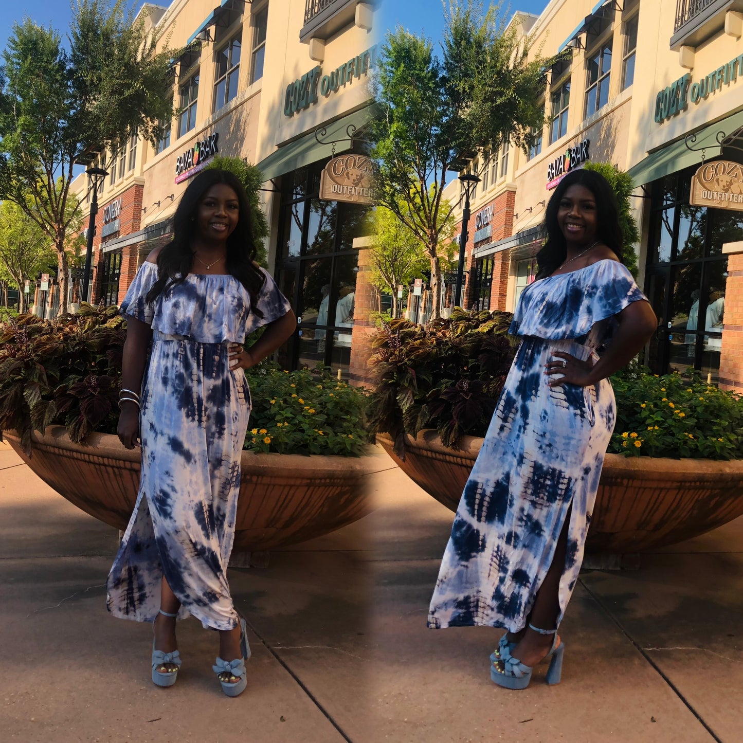 Ocean Breeze Maxi Dress