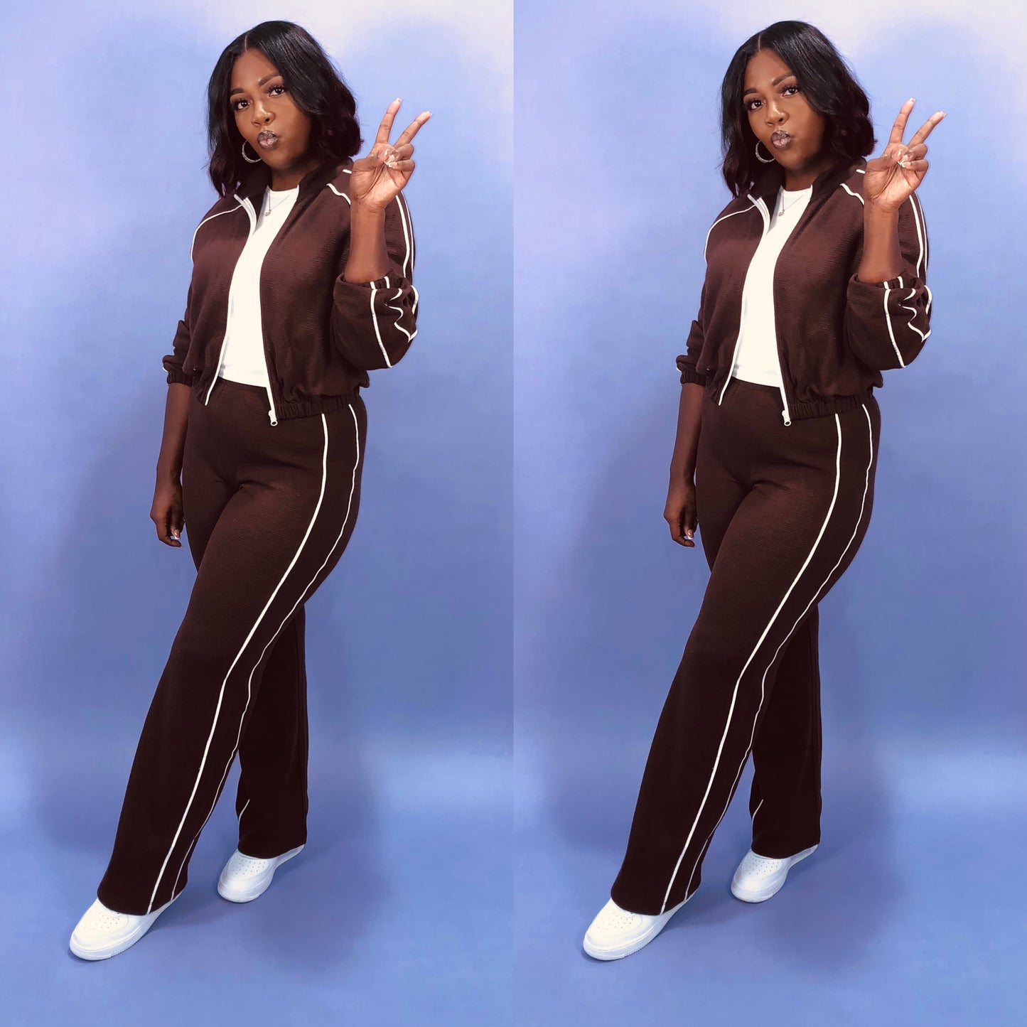 Mocha Luxe Track Set