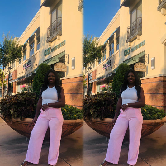 Sweet Pea Crinkle Cut Pants